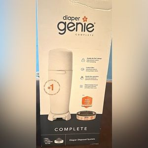 BRAND NEW Diaper Genie Complete Pail - White